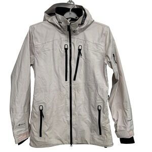 Volcom Bryan Iguchi Guch Stretch GORE-TEX Jacket Men M Off White RECCO Face Tech